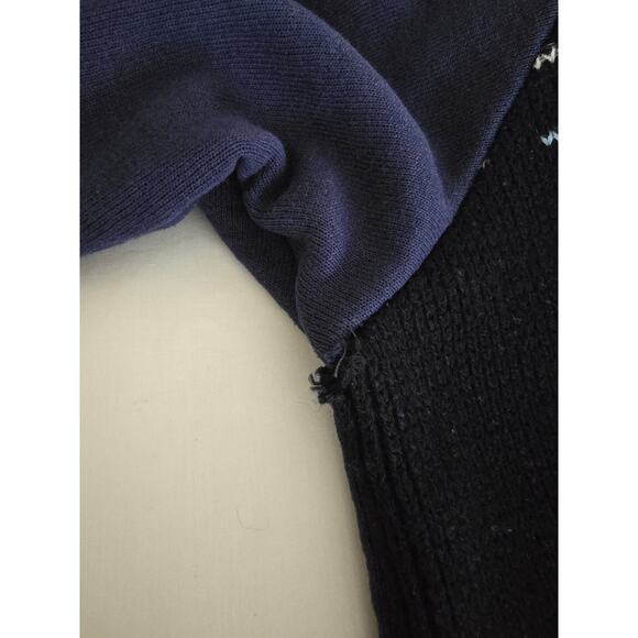 Vintage Womens Large Floral Flower Collared Sweatshirt Grandma Core 90s Sweater - Picture 10 of 13